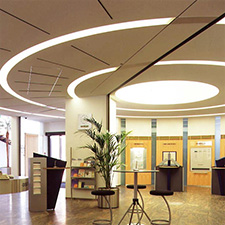 lichtdecke foyer Bank